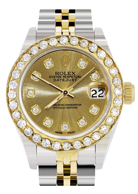 gold 26mm rolex|26mm rolex diamond bezel.